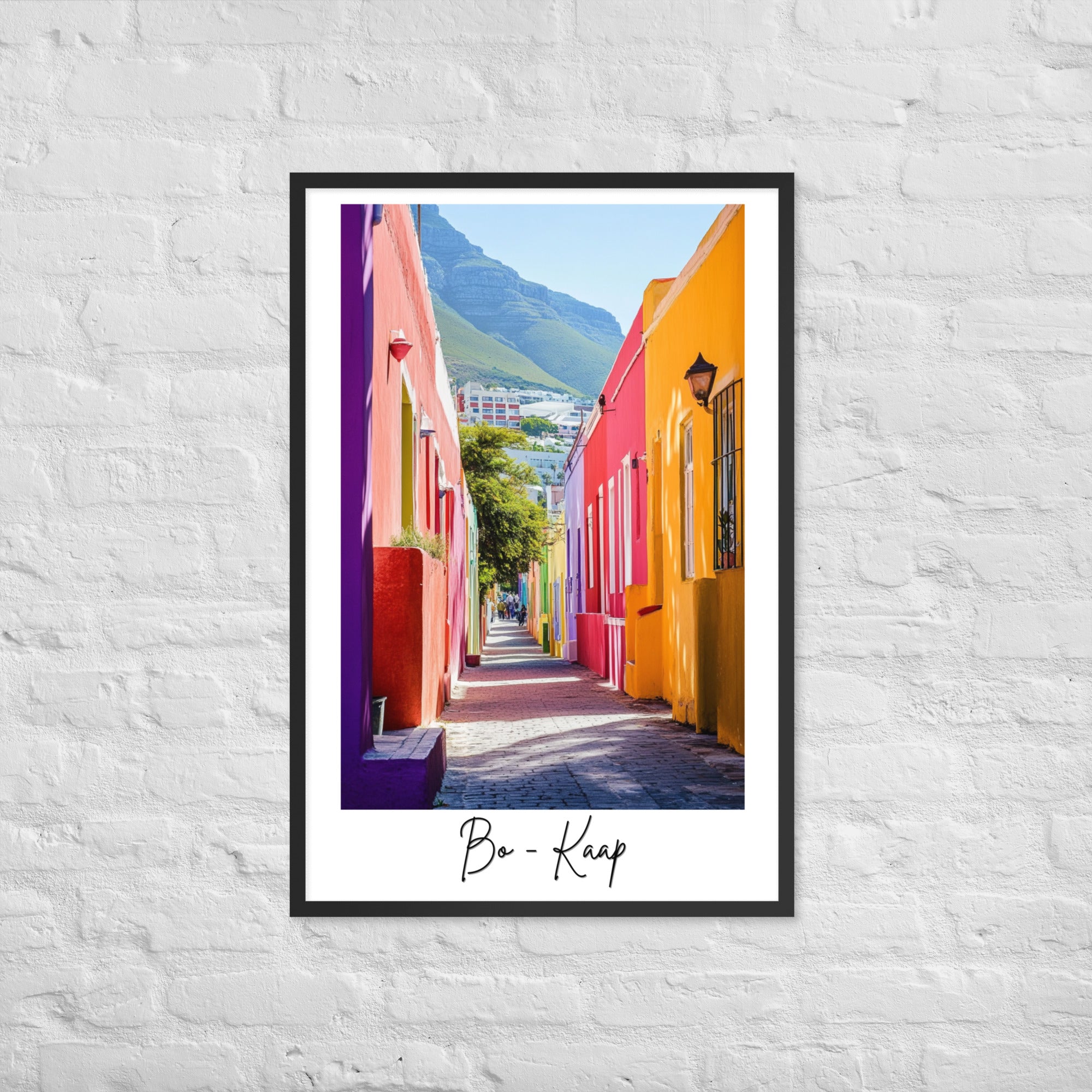 Bo-Kaap Framed poster