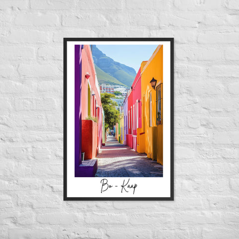 Bo-Kaap Framed poster