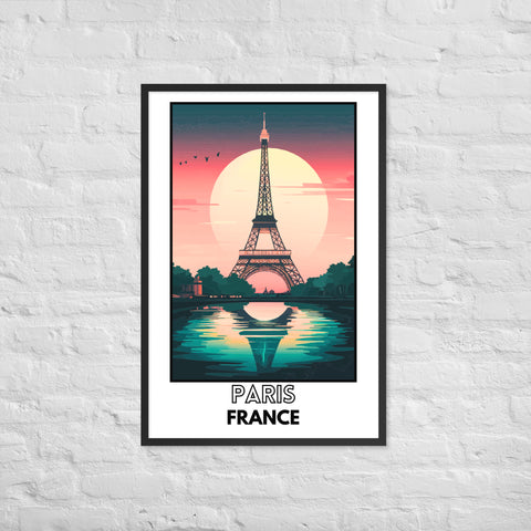 Paris Framed poster