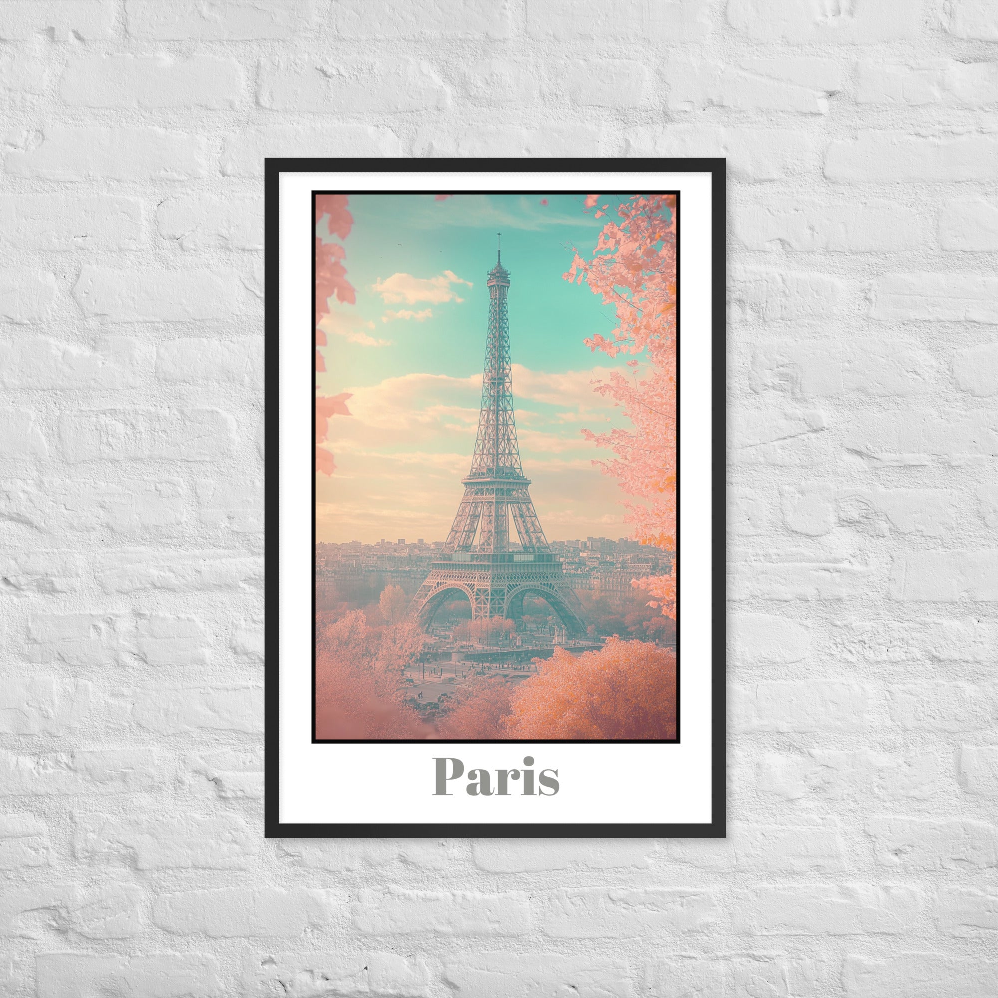 Paris Framed poster