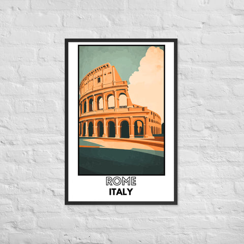 Rome Framed poster