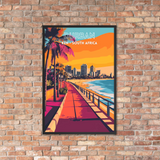 Durban Framed poster