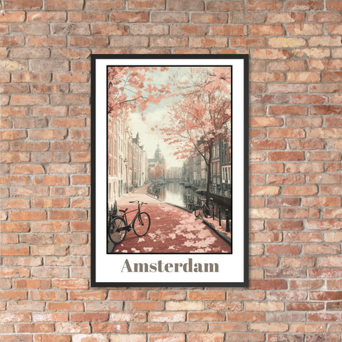 Amsterdam Framed poster