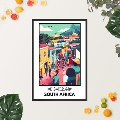 Bo-Kaap Framed poster