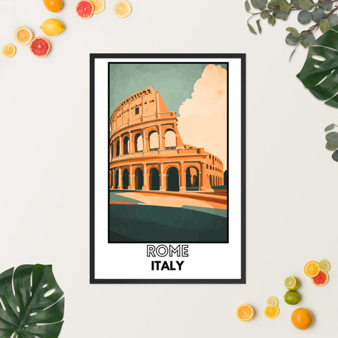 Rome Framed poster