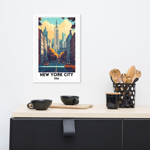 NYC Framed poster