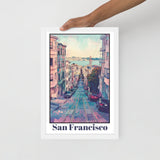 San Francisco Framed poster