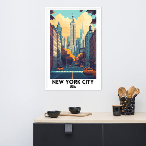 NYC Framed poster