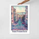 San Francisco Framed poster