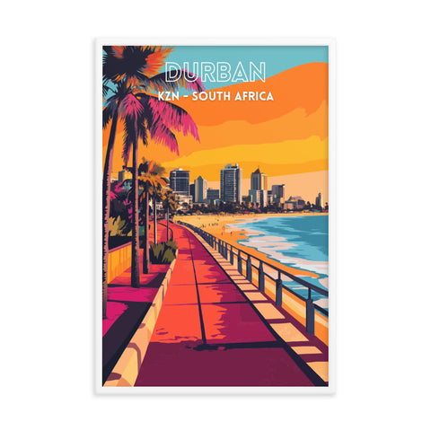 Durban Framed poster