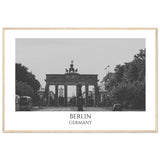 Berlin Black & White Framed Poster